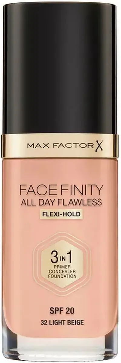 Max Factor Facefinity All Day Flawless 3-in-1 Flexi-Hold Foundation 32 Light Beige