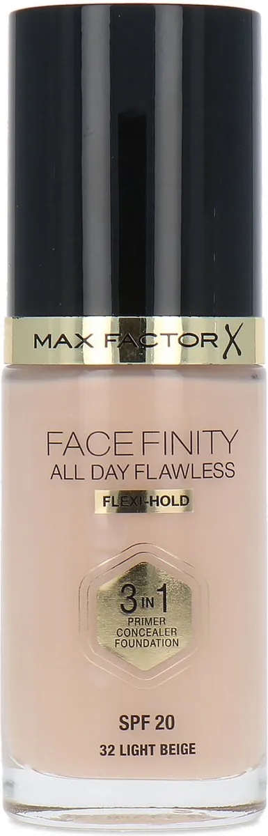 Max Factor Facefinity All Day Flawless 3-in-1 Flexi-Hold Foundation 32 Light Bei