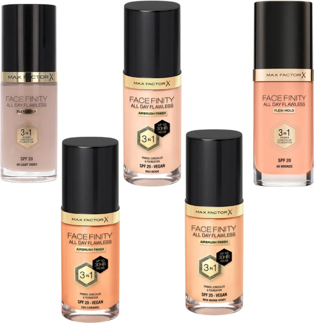 Max Factor Facefinity All Day Flawless 3-in-1 Flexi-Hold Foundation 32 Light Beige