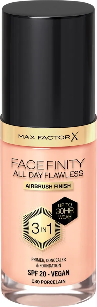 Max Factor Facefinity Foundation C30 Porcelain 30ml
