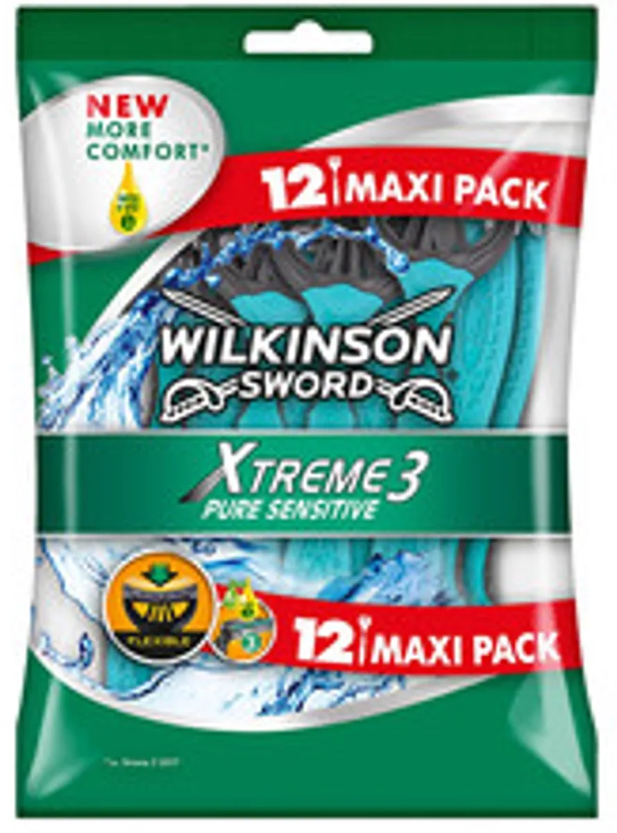 Wilkinson Sword Xtreme3 Pure Sensitive Wegwerpscheermes