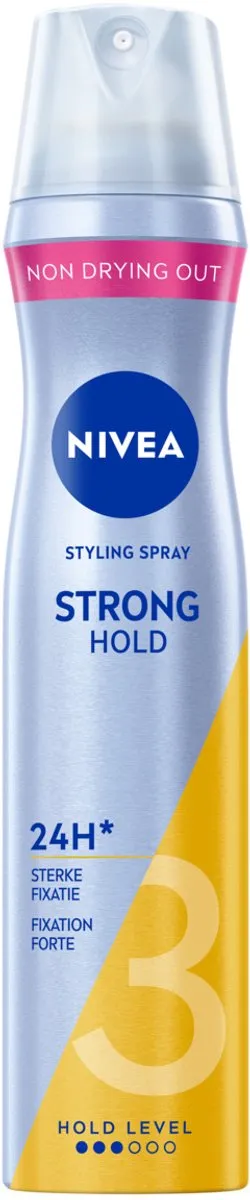 NIVEA Hair Styling Strong Hold Haarspray 250ml - 6 Stuks - afbeelding 6 van 6
