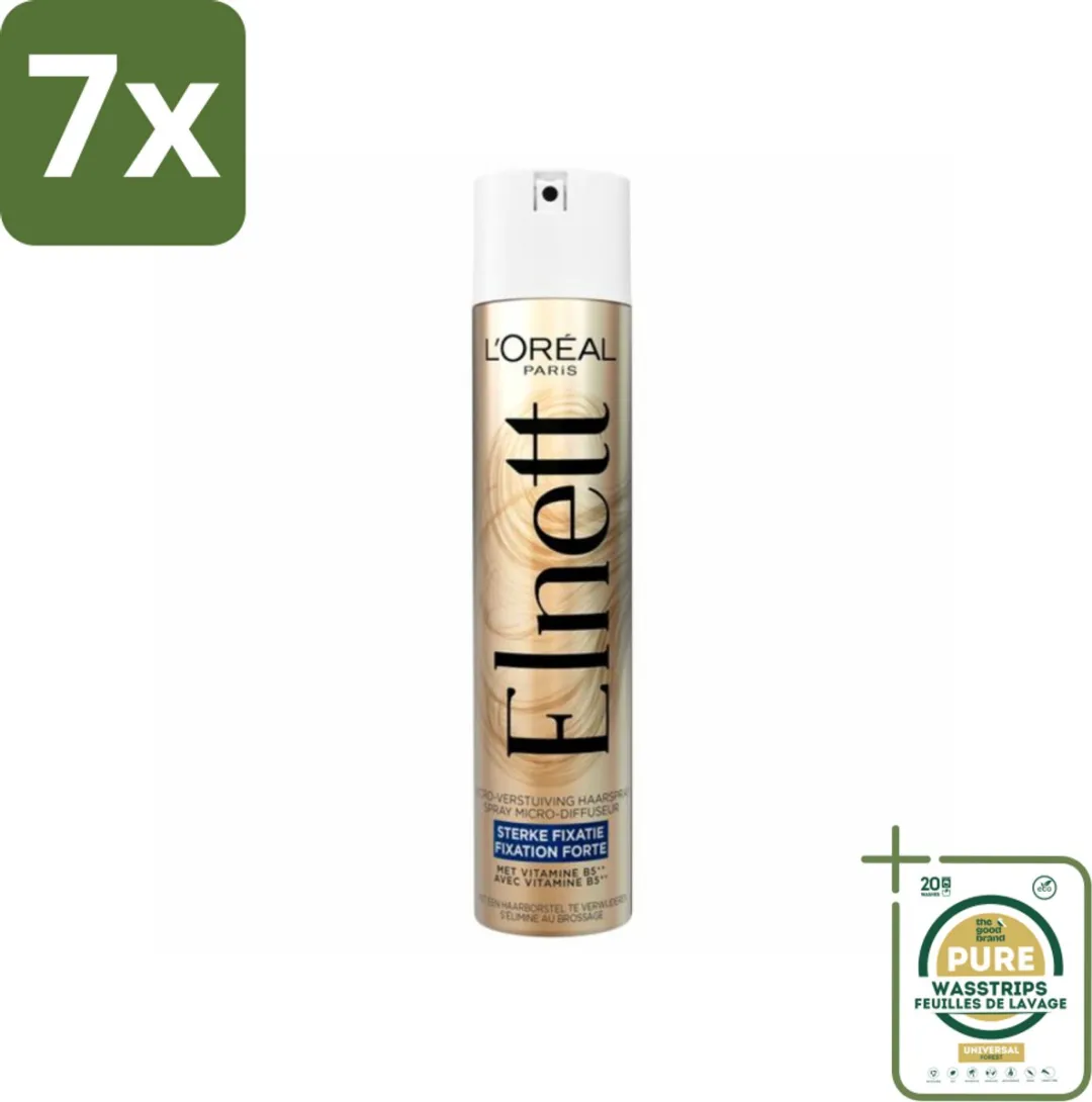L'Oréal Paris Elnett Satin Haarspray Sterk Fixatie 2100ml