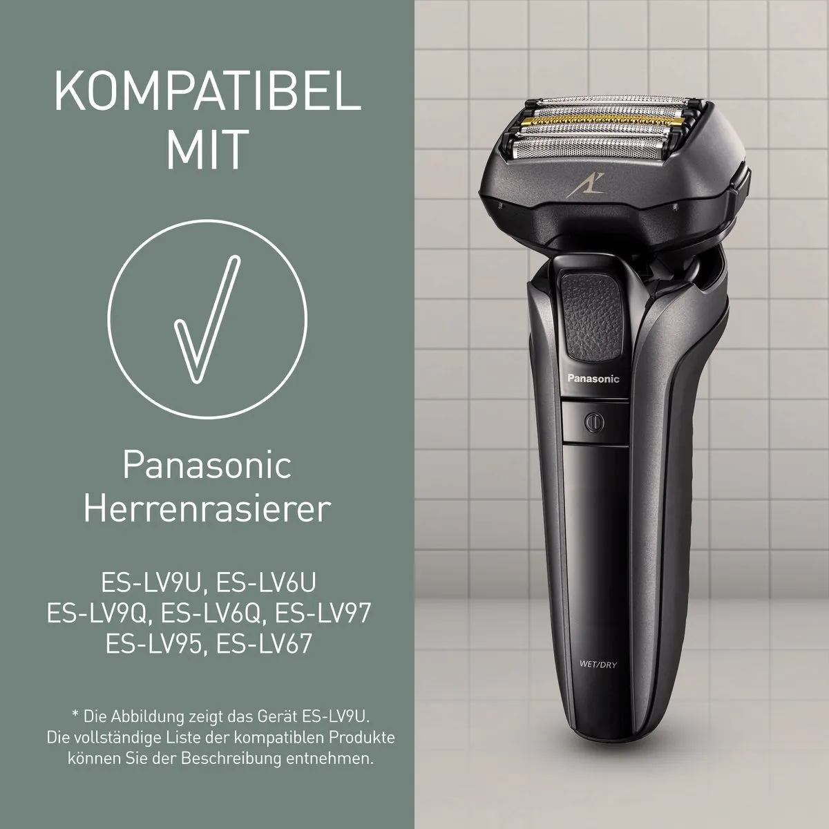 Panasonic WES9170 Luchtbevochtiger - Zwart