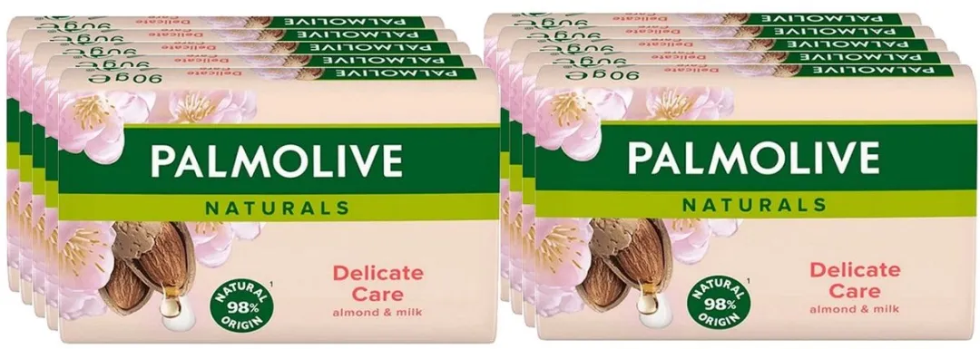 Palmolive Naturals Delicate Care Zeepbar - 10x 90g