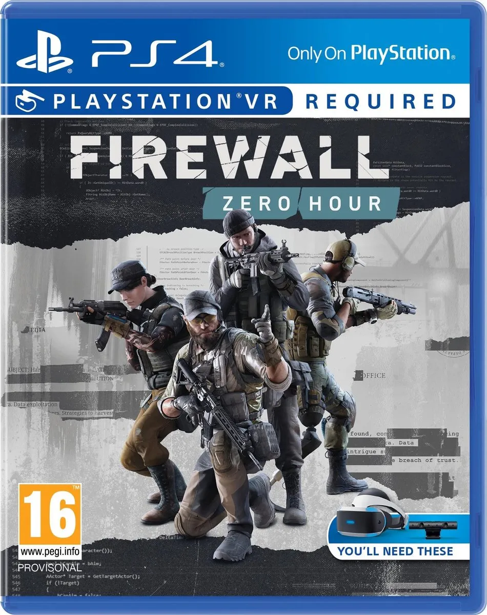 Sony Firewall Zero Hour PlayStation 4