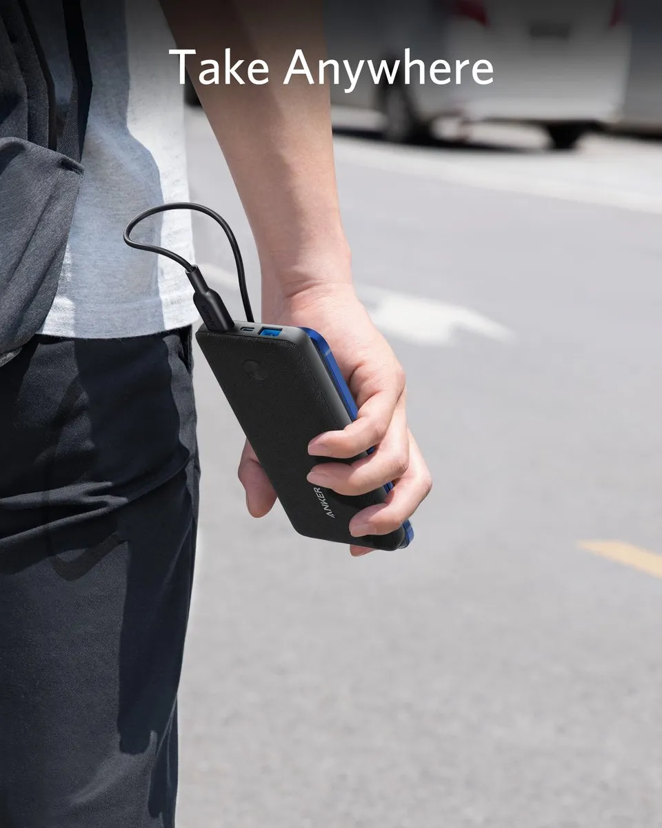 Anker PowerCore III Sense A1248G11 Powerbank 10.000mAh - 22,5W - Zwart