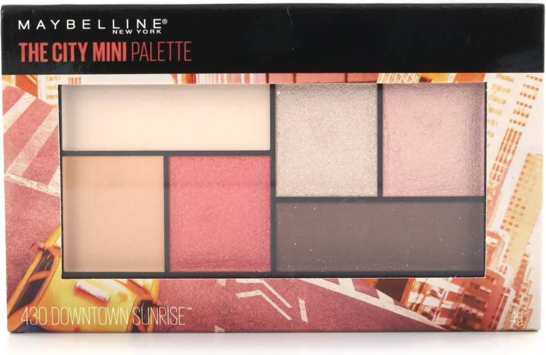 Maybelline The City Mini Downtown Sunrise Oogschaduw Palette