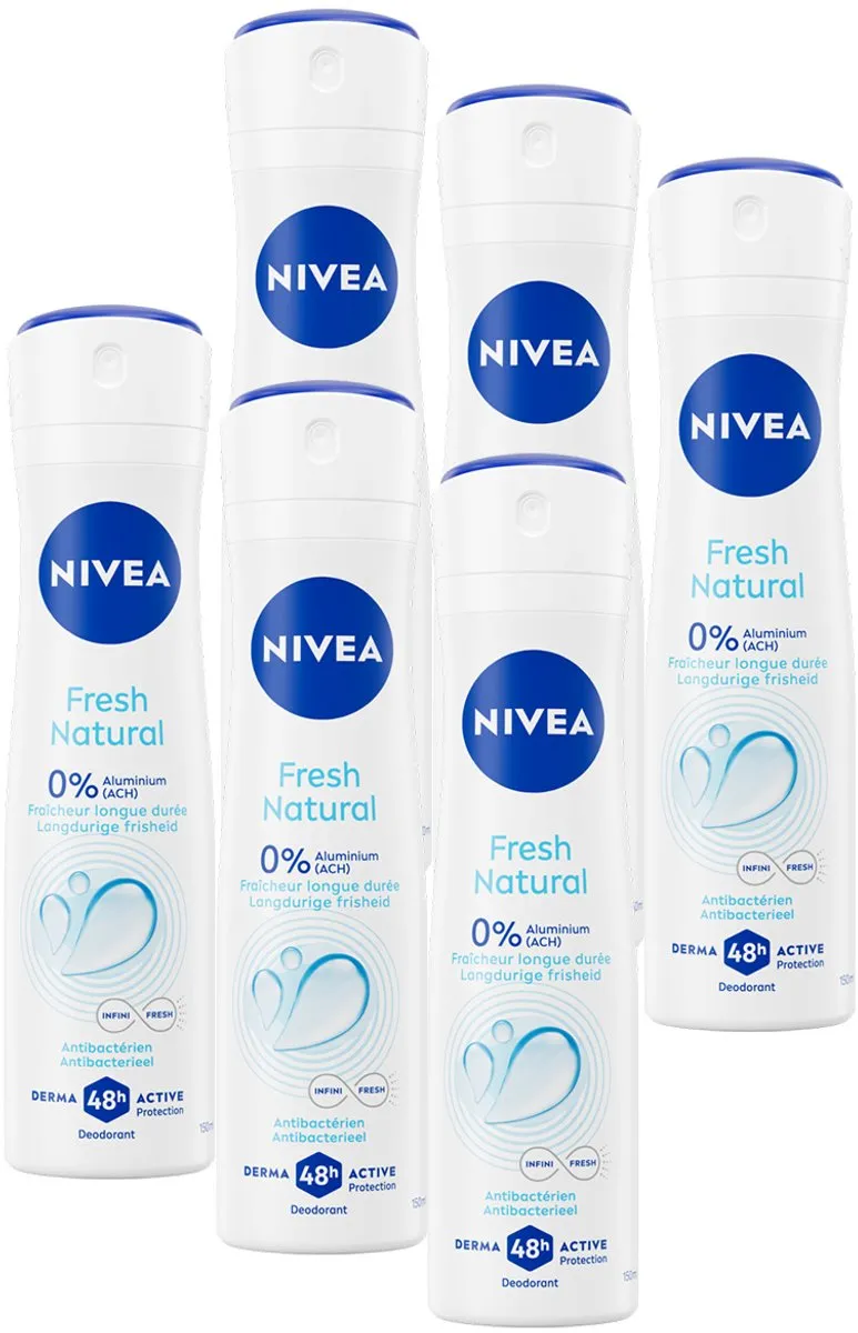 NIVEA Fresh Natural Deodorant Spray 150ml