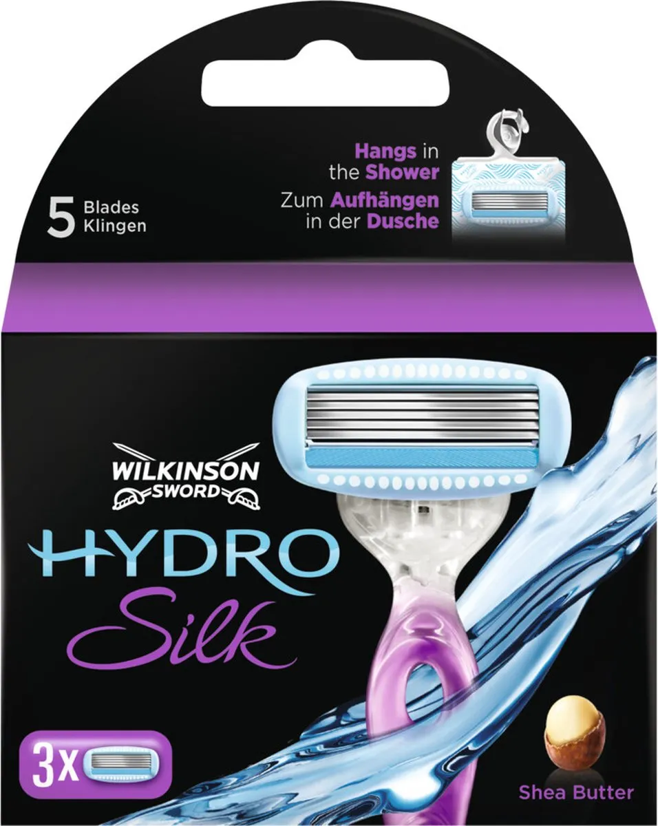 Wilkinson Sword Hydro Silk Scheermesjes 30 Stuks - Paars