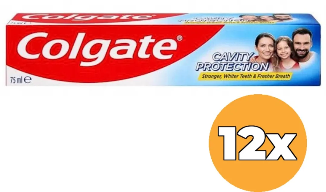 Colgate Cavity Protection Tandpasta 12x75ml