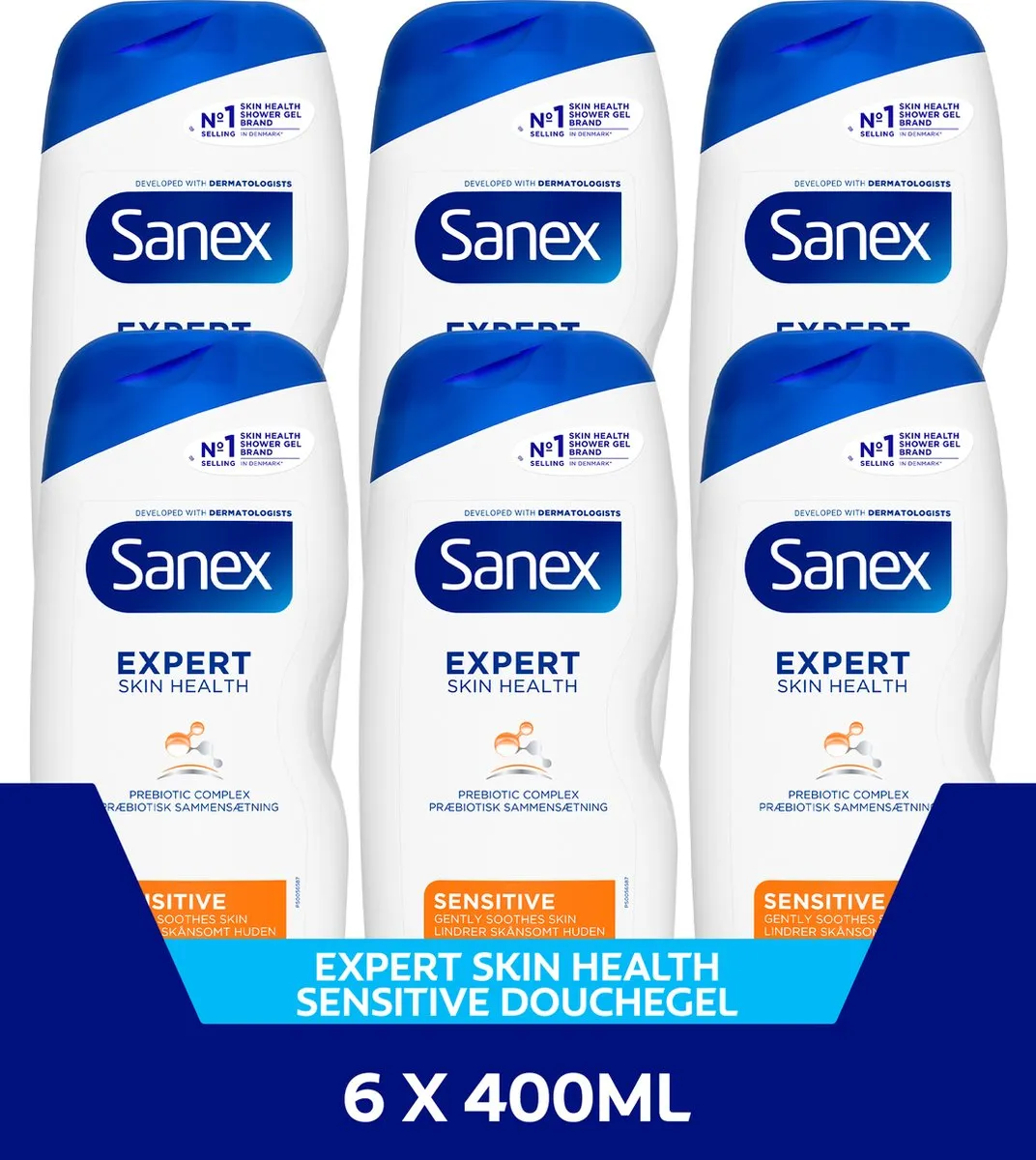 Sanex Expert Skin Health Sensitive Douchegel 2400ml