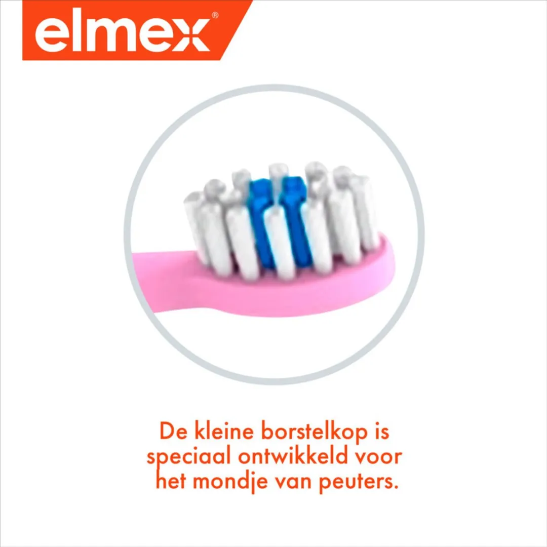 Elmex Leertandenborstel Zacht 0-3 jaar - 6 Stuks