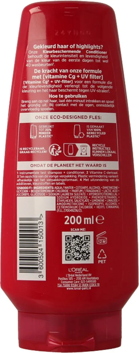 L'Oréal Elvive Color Vive Conditioner 200ml