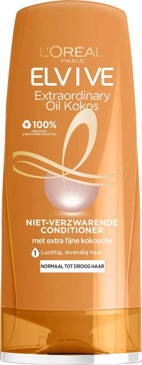 L'Oréal Paris Elvive Extraordinary Oil Kokos Conditioner 1200ml - afbeelding 6 van 6