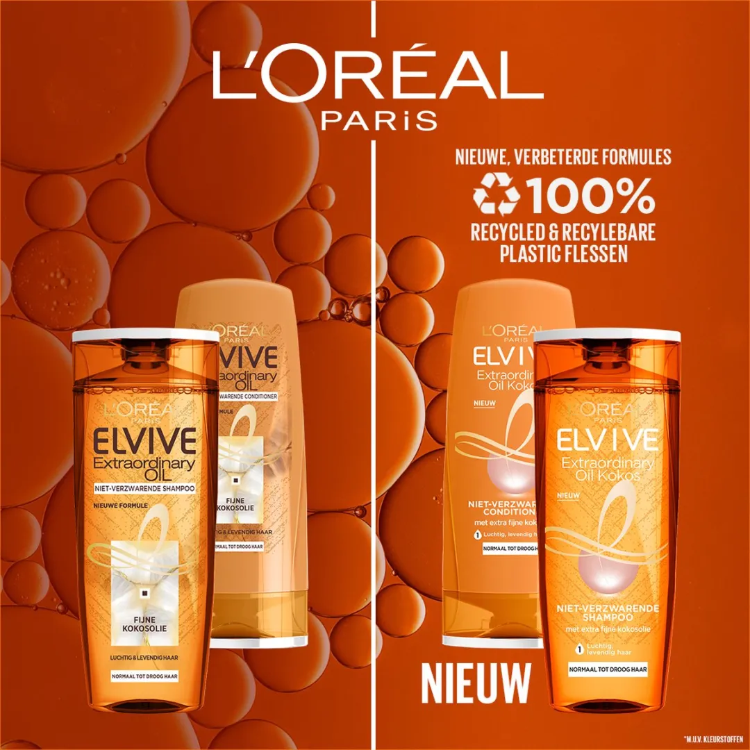 L'Oréal Paris Elvive Extraordinary Oil Kokos Conditioner 1200ml
