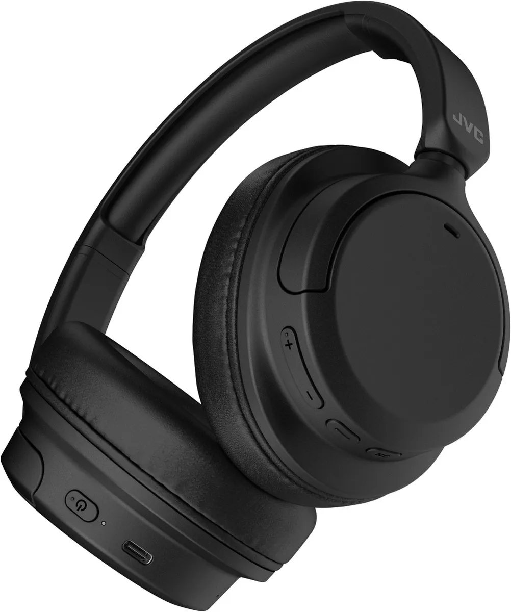 JVC HA-S75N-B Bluetooth Hoofdtelefoon - Active Noise Cancelling - Zwart