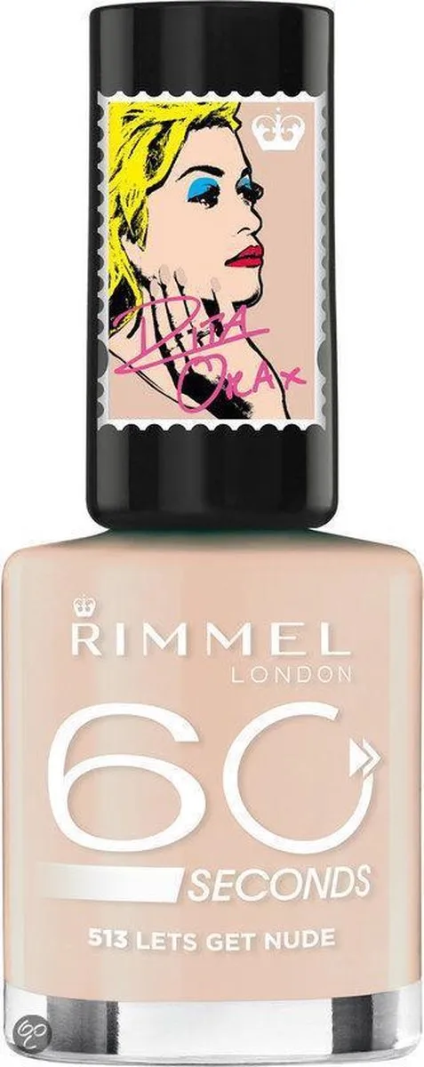 Rimmel London 60 Seconds Nagellak Let's Get Nude 8ml