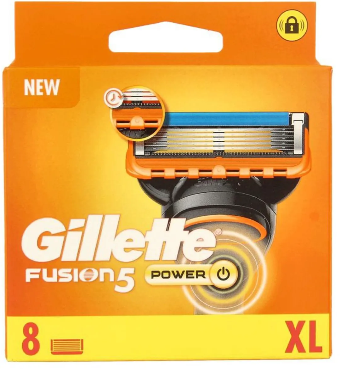 Gillette Fusion 5 Power Navulmesjes - 8 Stuks