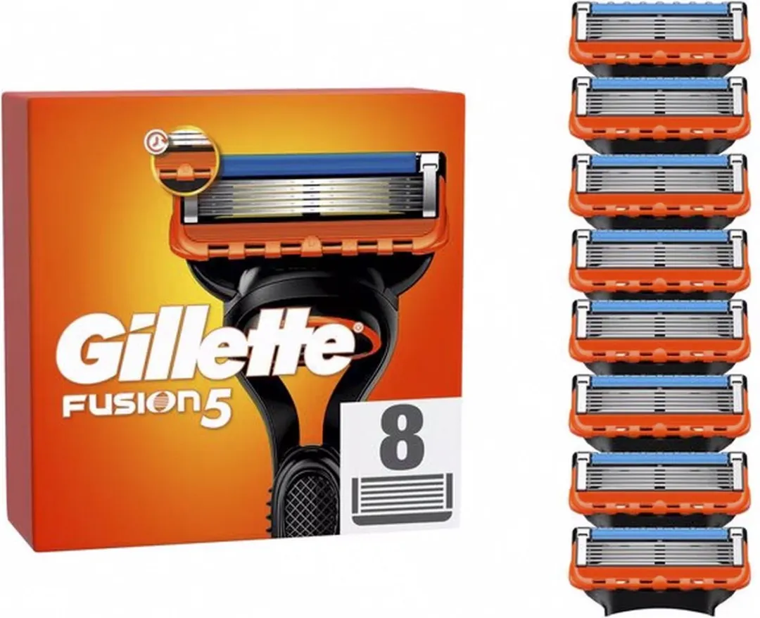Gillette Fusion 5 Navulmesjes - 8 Stuks - afbeelding 6 van 6