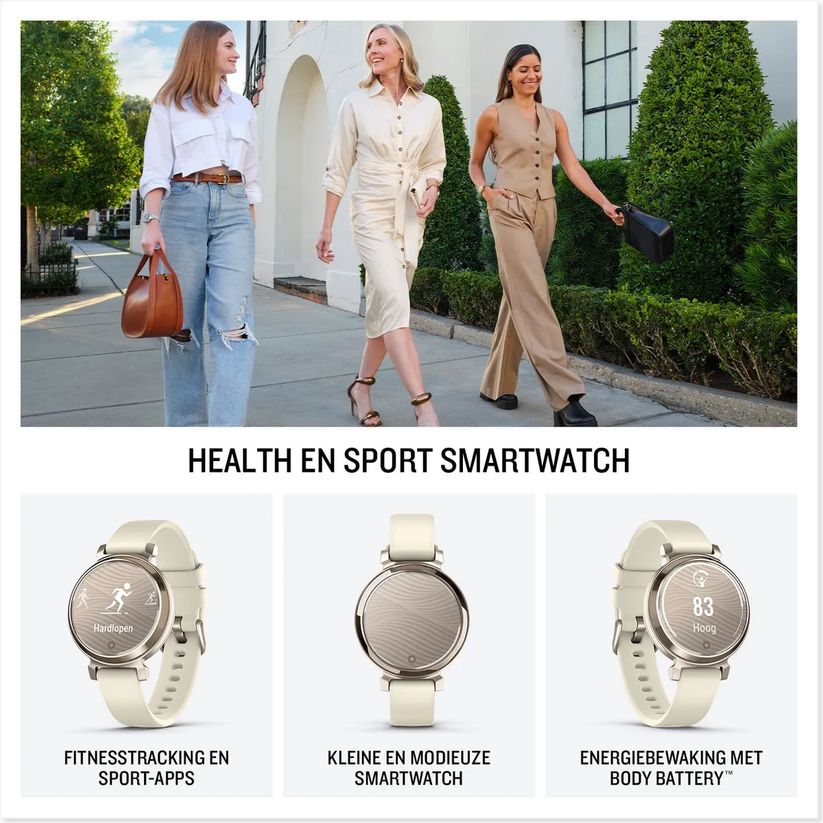 Garmin Lily 2 Smartwatch - 35mm - Paars - afbeelding 6 van 6