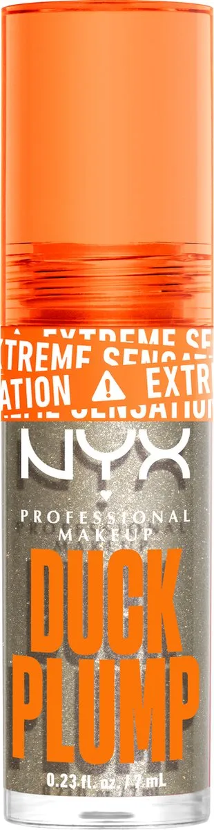 NYX Professional Makeup Duck Plump Quazy Silver Lipgloss 6,8ml
