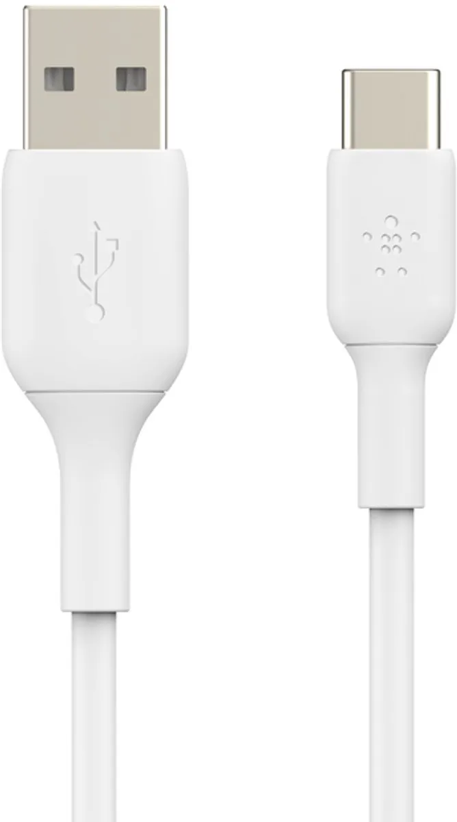 Belkin BoostCharge USB-kabel 1m USB-A/USB-C - Wit - 2 Stuks