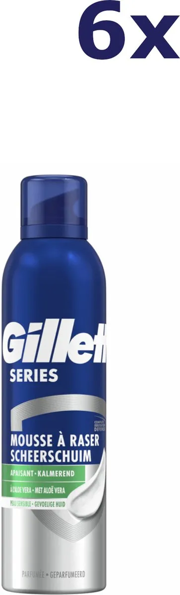 Gillette Series Scheerschuim Gevoelige Huid 250ml