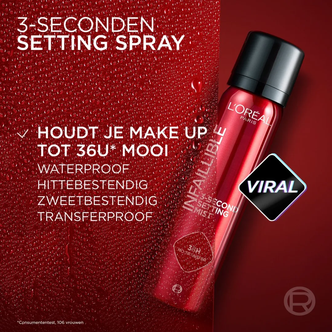 L'Oréal Paris Infaillible Setting Mist Jumbo 150ml - afbeelding 6 van 6