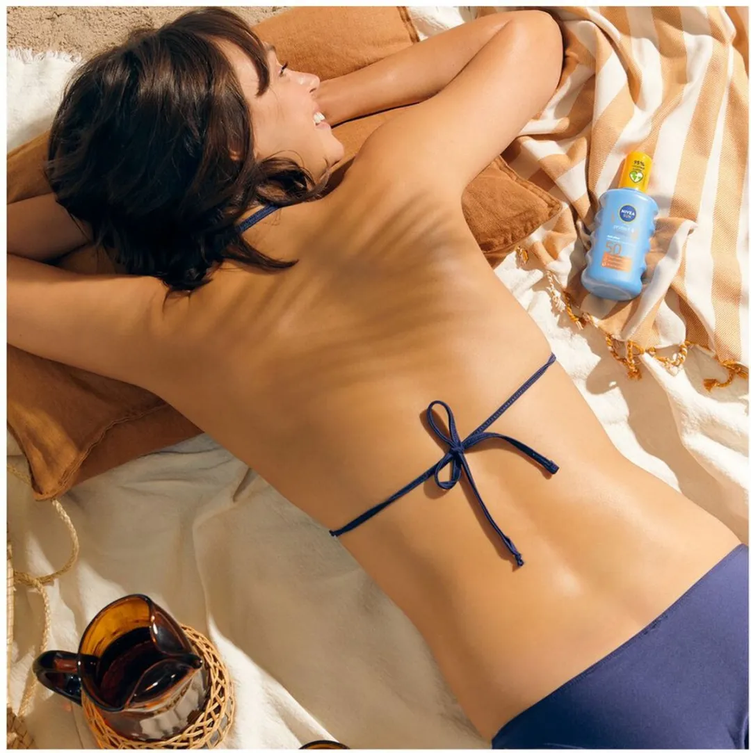 NIVEA Sun Protect & Bronze Zonnespray SPF 50 - 200ml - 3 Stuks