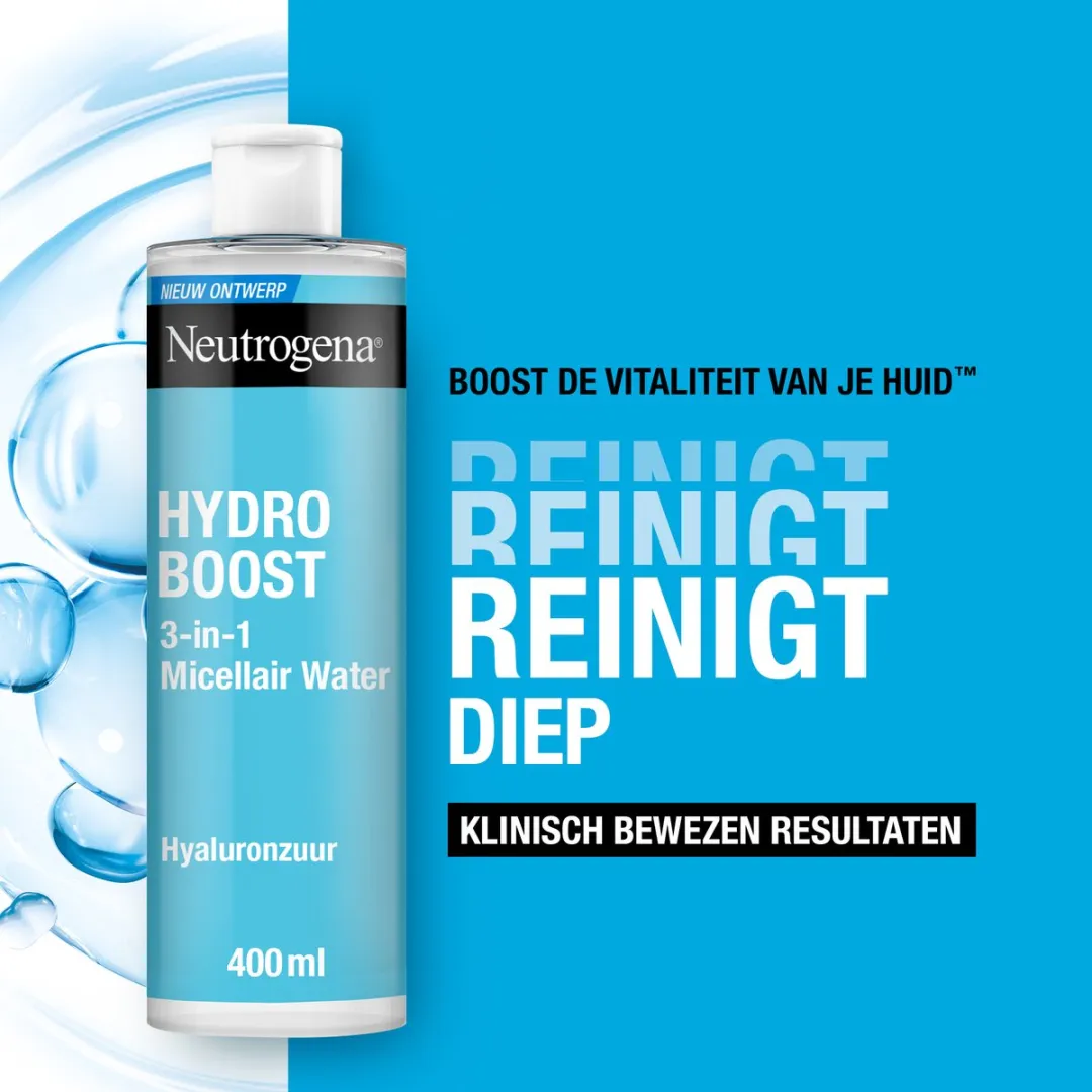 Neutrogena Hydro Boost Micellair Water 400ml - 2 Stuks