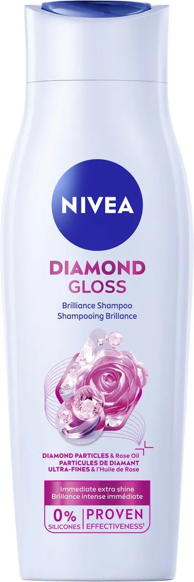NIVEA Diamond Gloss Care Shampoo 250ml - 6 Stuks