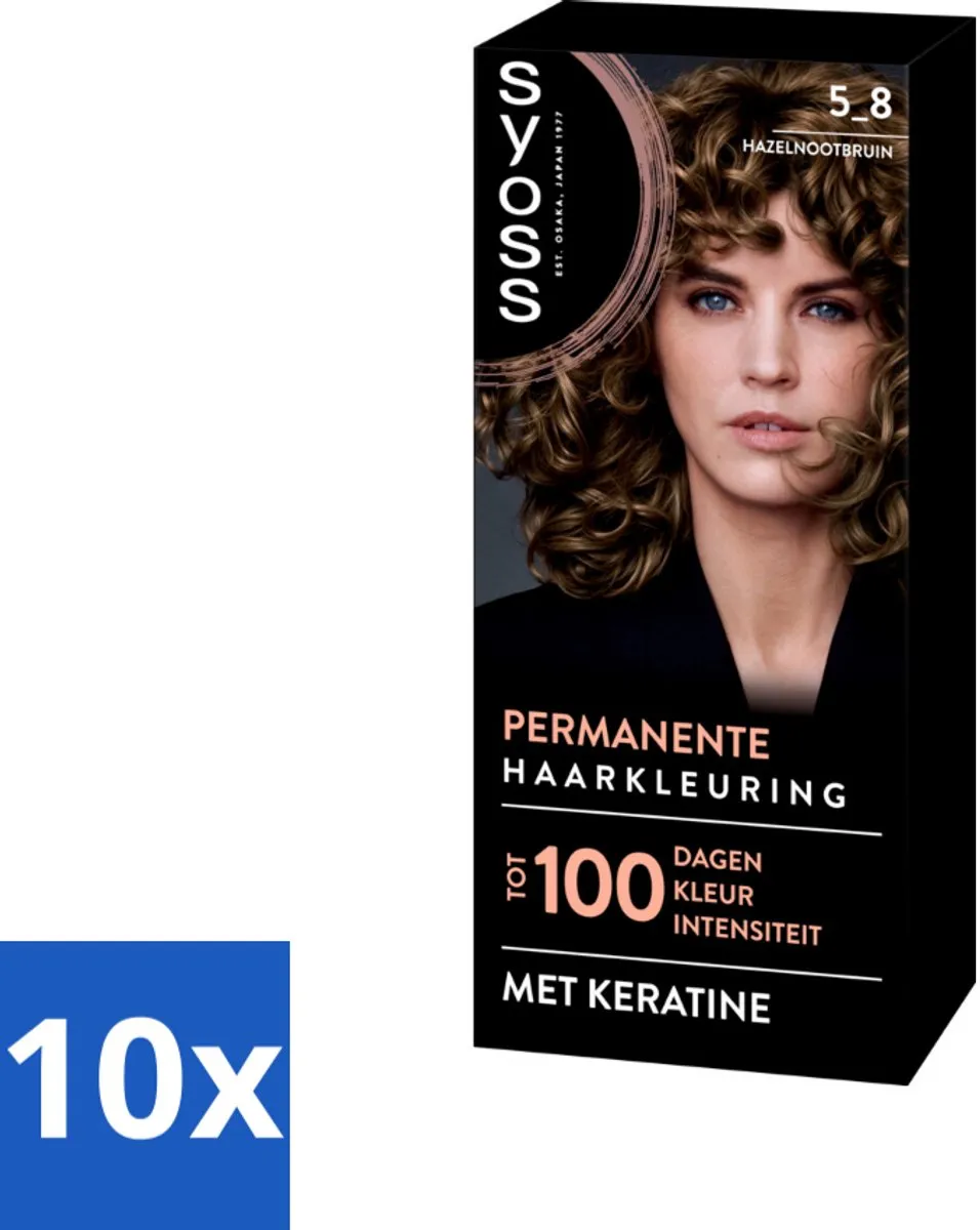 SYOSS Coloration 5-8 Hazelnootbruin Haarverf