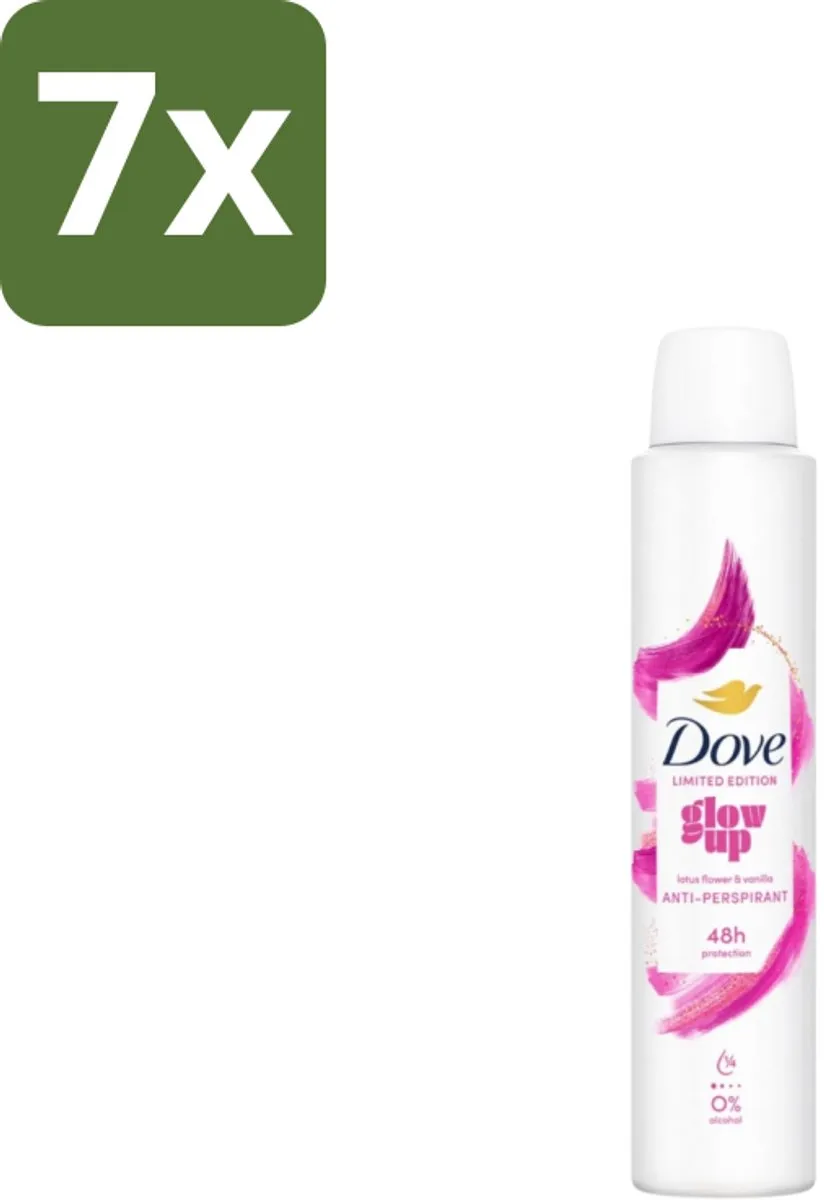 Dove Glow Up Deodorant Spray 200ml