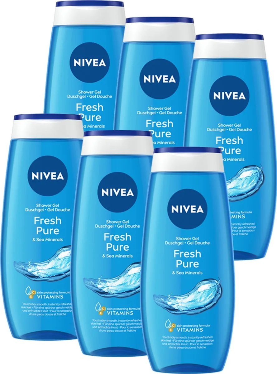 NIVEA Douchegel Fresh Pure Vitamine C & E 1500ml