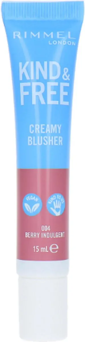 Rimmel London Kind & Free Creamy Blusher 004 Berry Indulgent