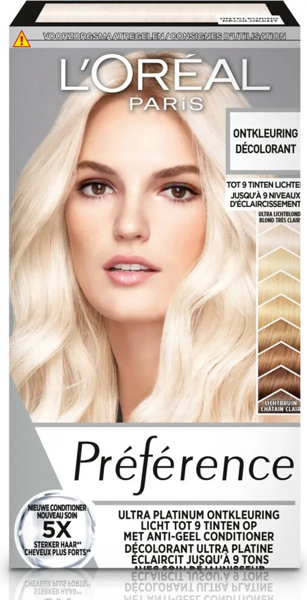 L'Oréal Paris Preference Haarkleuring Ultra Platinum