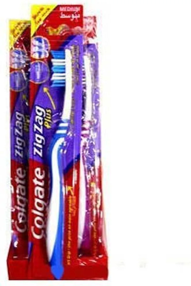 Colgate ZigZag Medium Tandenborstel - 12 Stuks