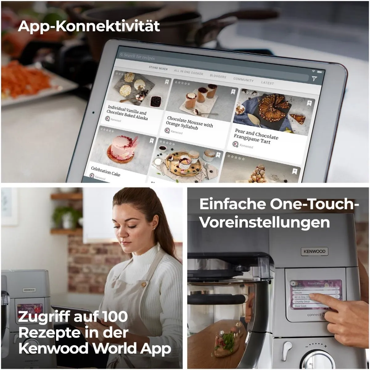 Kenwood Cooking Chef XL KCL95.424SI Keukenmachine - Zilver