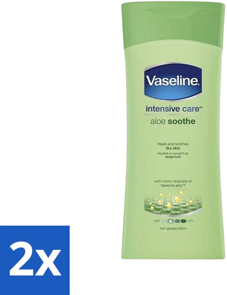 Vaseline Aloe Soothe Bodylotion 800ml
