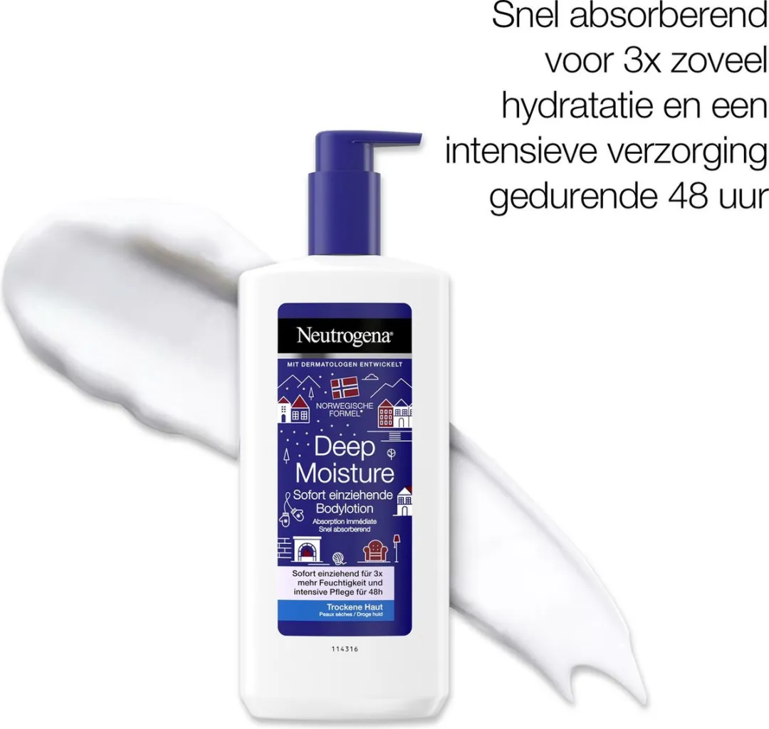 Neutrogena Noorse Formule Deep Moisture Lichaamslotion 400ml