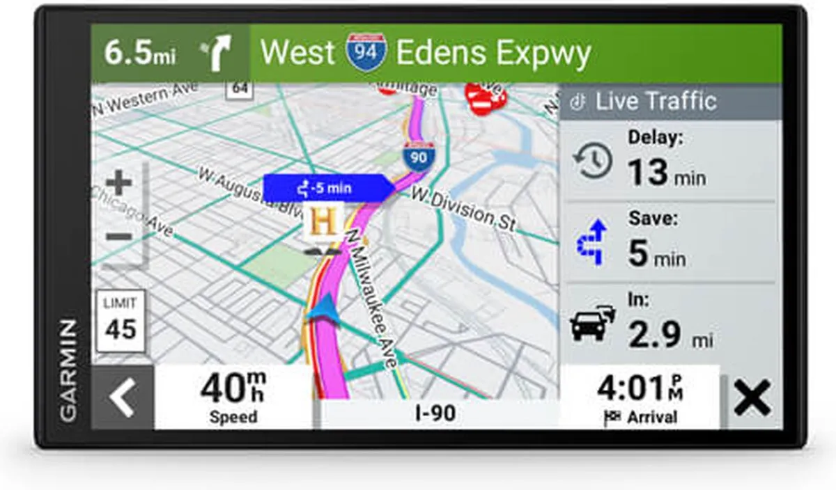 Garmin DriveSmart 76 Navigatiesysteem 7" - Europa - Zwart
