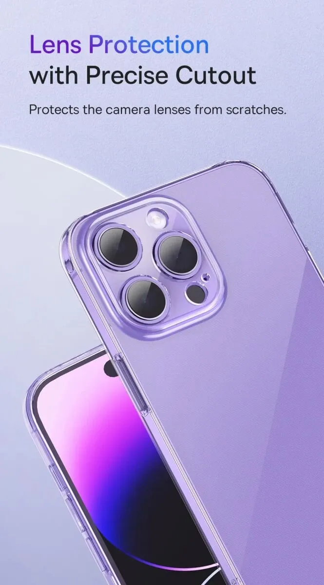Baseus Hoesje iPhone 14 Plus Ultra Dun Transparant - MPN 6932172630027 - afbeelding 6 van 6