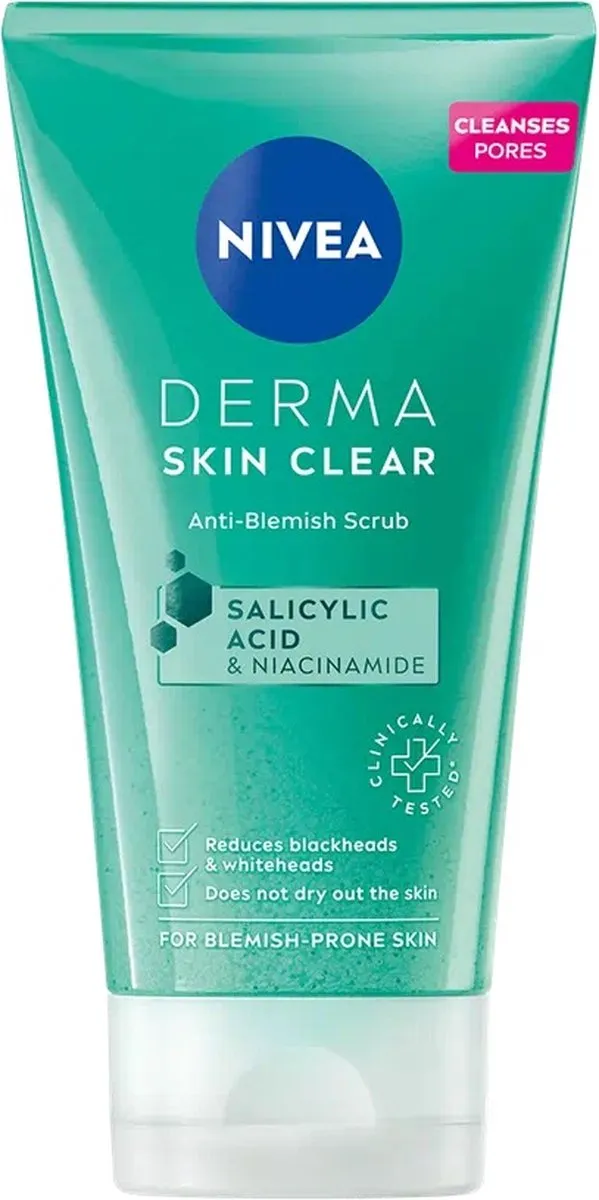 NIVEA Derma Skin Clear Anti-Blemish Scrub 150ml