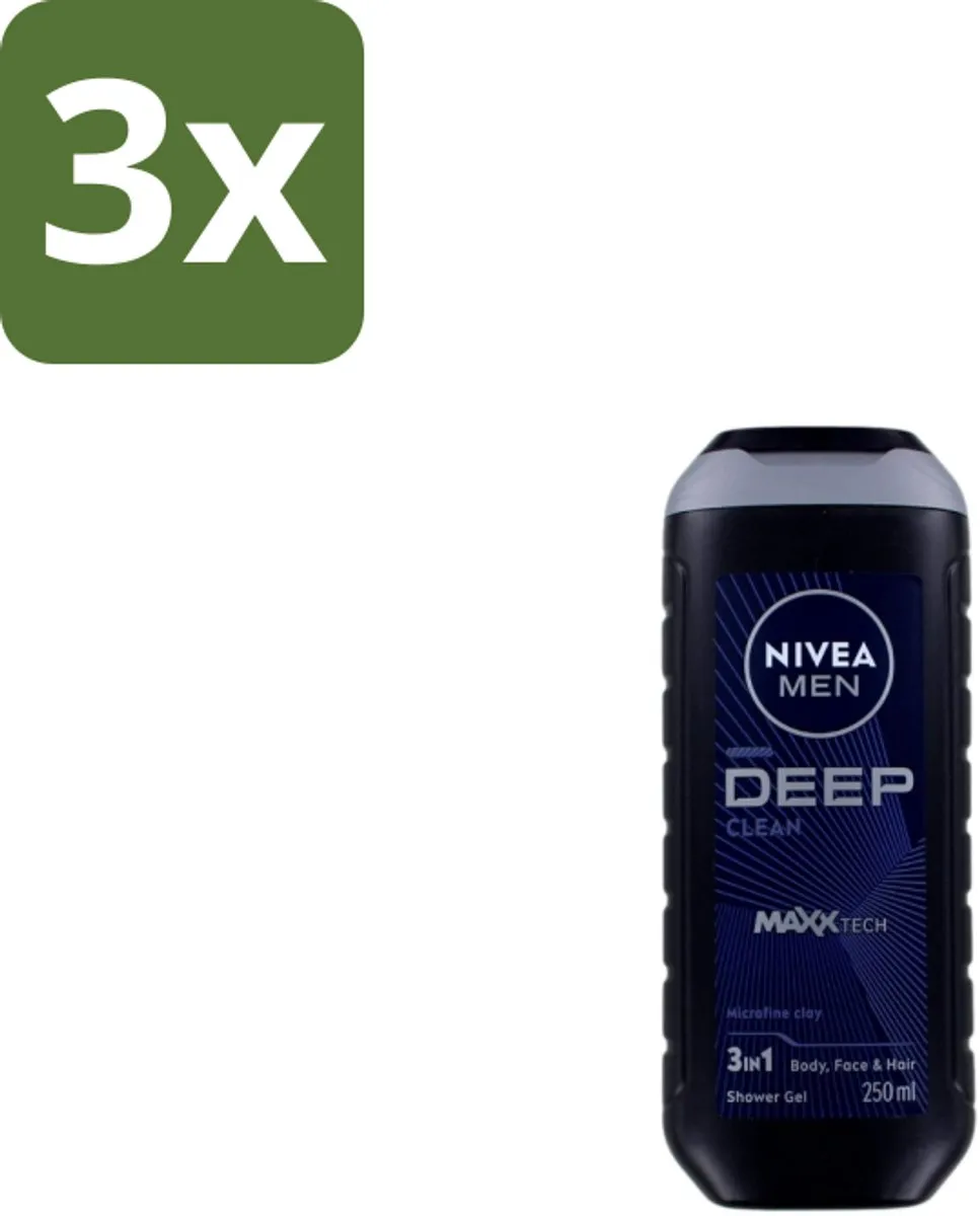 NIVEA Men Douchegel Deep Clean 250ml