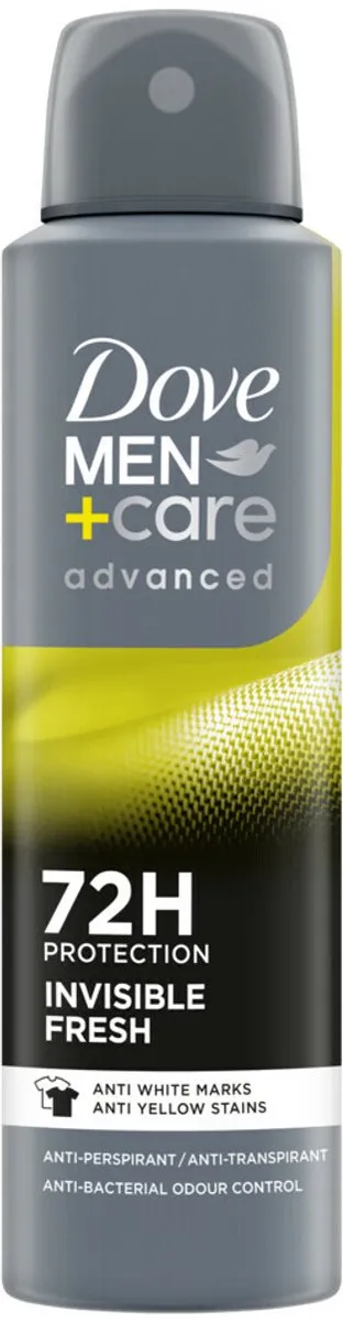 Dove Men+Care Invisible Fresh Deodorant - 3x150ml