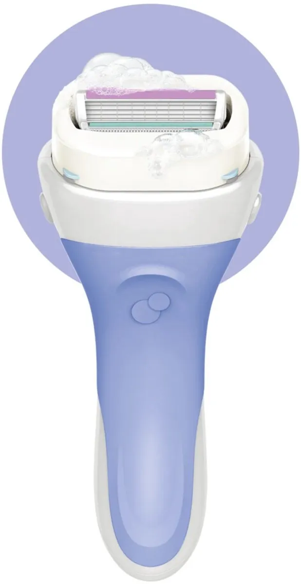 Wilkinson Sword Intuition 2-in-1 Navulmesjes Droge Huid 3 Stuks - Paars