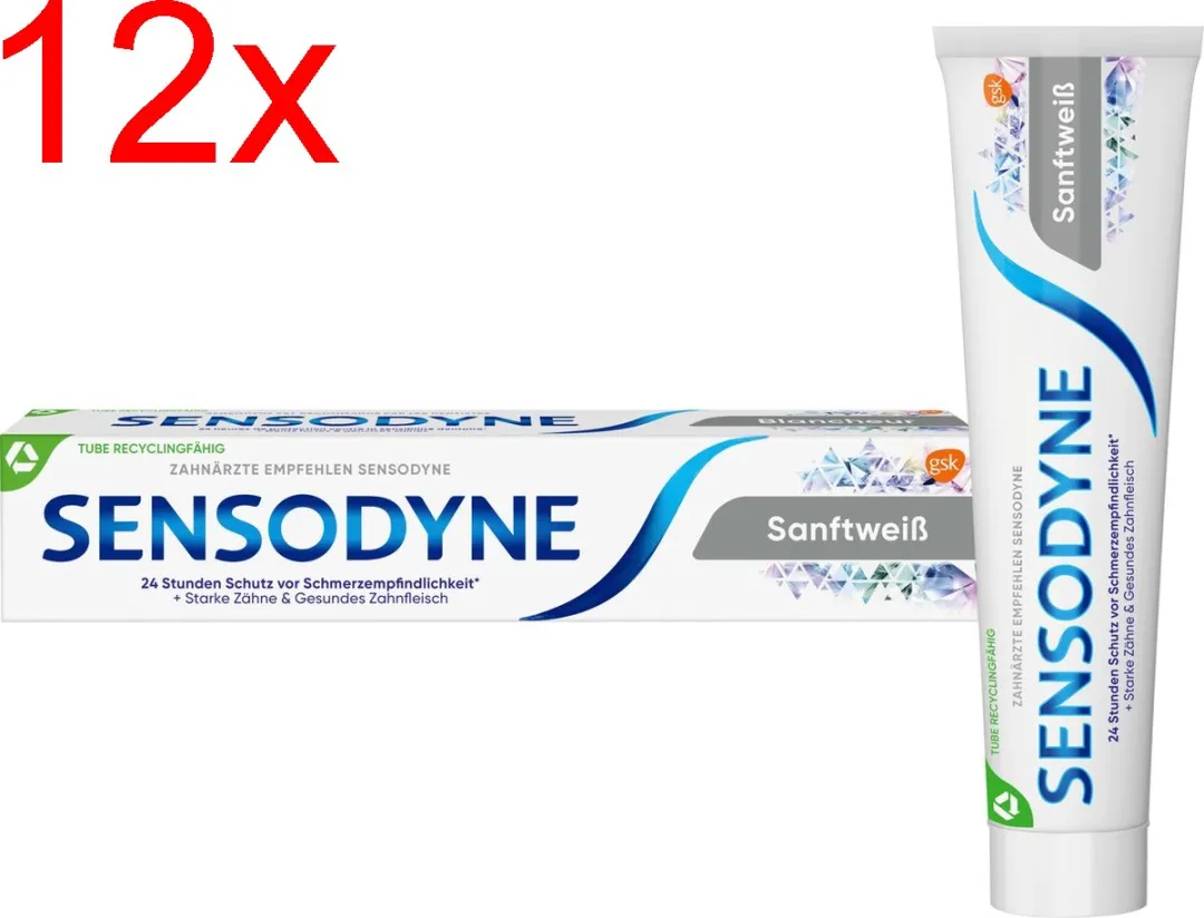 Sensodyne Gentle Whitening Tandpasta 20 Stuks