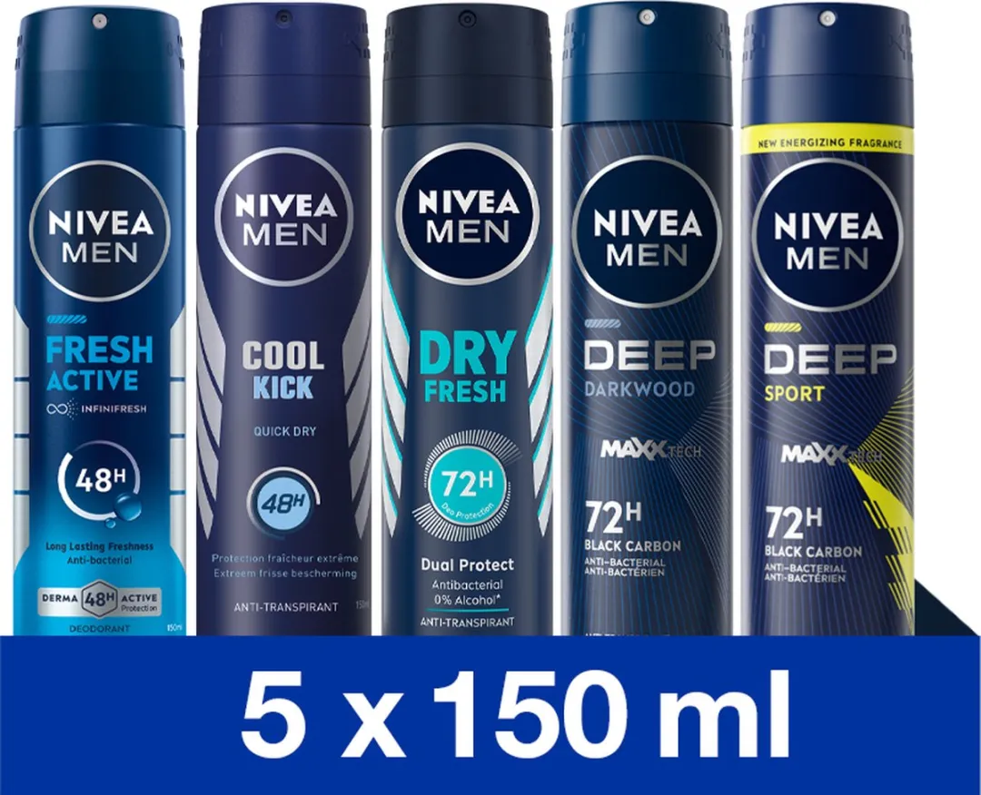 NIVEA Deodorant Spray Mix Set