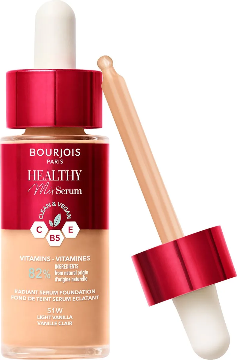 Bourjois Healthy Mix Serum Foundation 51W Light Vanilla - 30ml